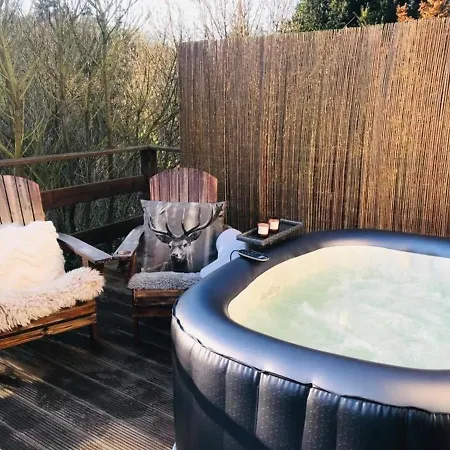 Dom wakacyjny Nature Living - Mit Kamin - Feuerschale - Garten - Mit Beheizbarem Gartenwhirlpool Melsungen